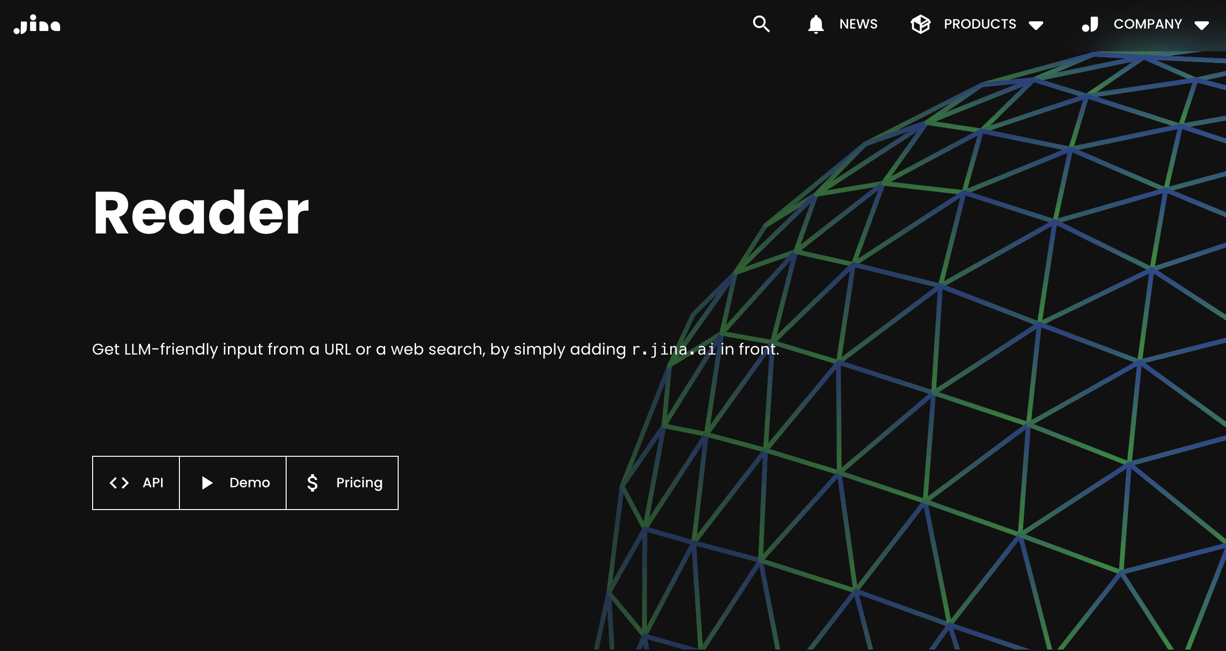 Jina AI Reader